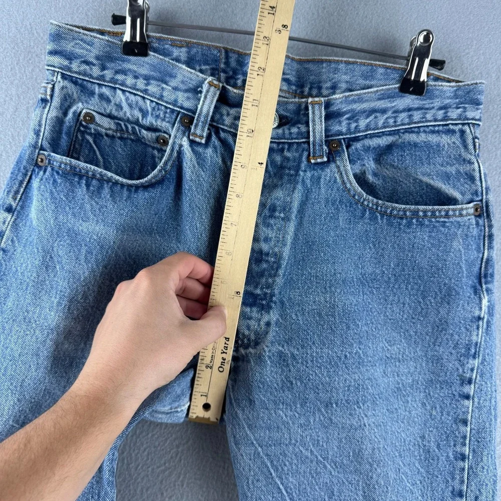 Vintage Levis Jeans Mens 32 (Fits 29x25 ) Blue‎ 80s 501 Straight Made in USA
